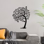 Wallity Lonely Tree Escultura de Pared Negra